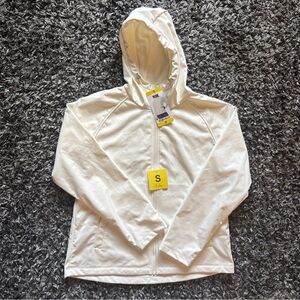 32 Degrees Heat Ladies' Size Small hooded Lightweight Jacket Cream/Ivory. NWT